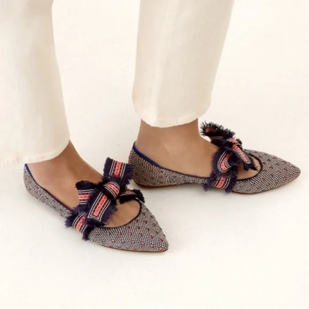 Rothy’s Coral Dot Mary Jane Flats Size 10